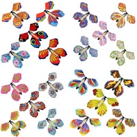 Boîte d'explosion papillon volant magique dans le livre élastique alimenté fée jouet volant liquidation papillon volant boîte surprise