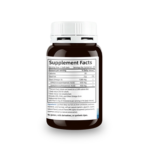 Integratore di olio di pesce <span class=keywords><strong>Omega</strong></span> 3 personalizzato al gusto limone 2400 mg con 450 mg di DHA e 650 mg di EPA per la salute del cervello - Product Image 4