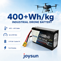 Batterie au silicium-carbone de sécurité 7Ah 3.7V, cellule semi-solide en pochette, 400Wh/kg 500Wh/kg, haute densité énergétique pour l'industrie, les drones UAV