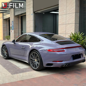 Rouleau d'emballage <span class=keywords><strong>auto</strong></span>-cicatrisant pour voiture Film violet anti-rayures pour voiture Romarin Vente en gros Ppf Stretch Chrome violet Film de protection pour voiture Tpu - Product Image 2