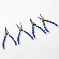 4pcs 13inch Internal & External Large Circlip Pliers Snap Ring Pliers Set Tool Kit