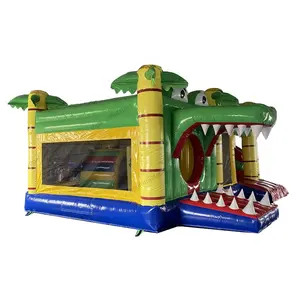 TOPAR Infla table Bouncer Castle Jumping Bouncing mit Rutsche zum Verkauf, Air Bouncy für Hinterhof, Infla table Bouncer für Kleinkinder