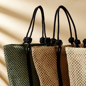 <span class=keywords><strong>Sac</strong></span> de plage léger pour femmes, grande capacité, <span class=keywords><strong>sac</strong></span> de plage d'été, <span class=keywords><strong>sac</strong></span> en papier tissé, élégant et polyvalent, <span class=keywords><strong>sac</strong></span> fourre-tout - Product Image 5