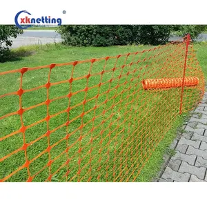 Rede de construção de plástico de alta qualidade, laranja hdpe, cerca de barreira de segurança