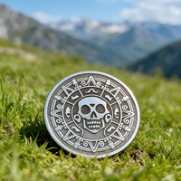 Fabricación de Artesanías Metálicas, Monedas Conmemorativas Metálicas 3D Grabadas Personalizadas de Alta Calidad al por Mayor, Regalo de Monedas Antiguas de Cobre y Latón de la Suerte
