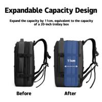 Sac à dos multifonctionnel USB portable grande capacité, extensible, imperméable, pour les loisirs, les voyages et le tourisme en plein air - Vente flash