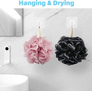 Esponja de Baño y Ducha de PE, Multicolor, Exfoliante Corporal para Mujeres y Hombres, en Oferta - Product Image 4