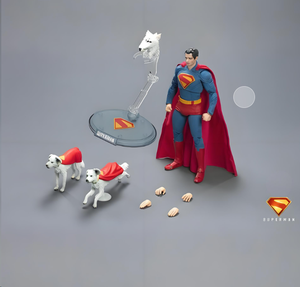 Mô hình hành động siêu nhân Fondjoy 2025 PVC David Corenswet khớp động lấy cảm hứng từ phim của James Gunn, đồ chơi trẻ em dành cho bé trai, mới - Product Image 2