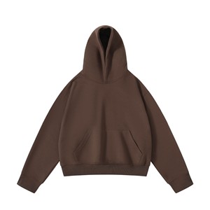 Sudadera con Capucha para Hombre, Color Sólido, Algodón French Terry, Corte Regular Informal, para Otoño - Product Image 4