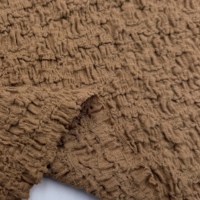 Tissu tricoté jacquard 3D Bubble Stretch CX0016 60% Coton 37% Nylon 3% Spandex 125CM 255GSM pour hauts, robes, pantalons et vêtements d'intérieur