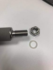 خرطوشة فلتر مجسمة لمسحوق التيتانيوم 1 أوم لفلترة السائل في حالة ارتفاع الحرارة - Product Image 5