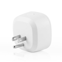 Prise murale intelligente Wi-Fi universelle pour téléphone portable, contrôle sans fil, prise électrique murale pour la maison, 15A