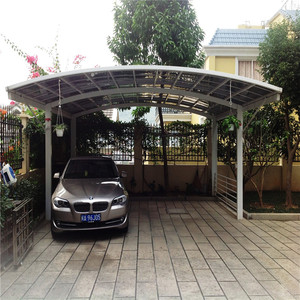 Hot Popular Parking <strong>Tents</strong> Double Garage Awning <strong>Cover</strong> Aluminium <strong>Car</strong> Shed Garage Carport - Product Image 6