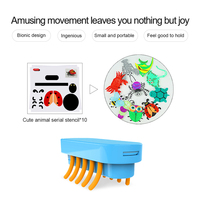 Robot de cuerda para caminar de primavera para niños, juguete educativo DIY, kit de pluma 3d de baja temperatura