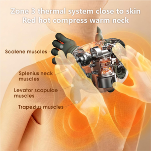 Nuevo Masajeador de Cuello y Hombros 2026 con Amasamiento Profundo, Calor y Aplicación Manual - Product Image 3