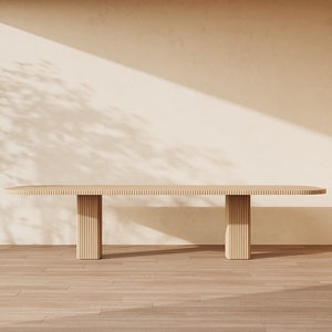 Hiện đại sang trọng vòng bàn ăn với 8 ghế gỗ rắn thiết kế cổ gấp tính năng cho văn phòng hoặc khách sạn sử dụng - Product Image 2