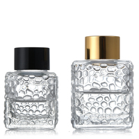 Flacon diffuseur de parfum en verre vide de 100 ml, finition mate givrée