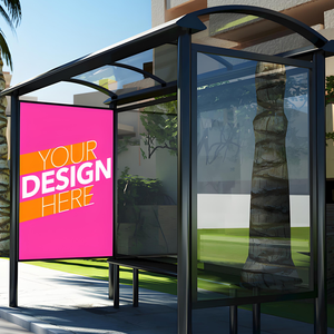 ศาลาพักคอยรถโดยสารประจำทางในเมืองแบบปรับแต่งได้ - ดีไซน์เรียบง่าย ประหยัดพื้นที่ พร้อมฟังก์ชันครบครัน - Product Image 3