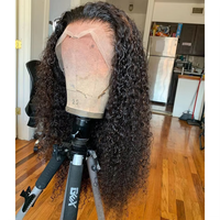 Perruques Bob en cheveux humains vierges bruts vietnamiens, bouclées profondes, pour femmes noires, perruque courte bob à cuticules alignées