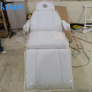 2025 Foshan Kisen Factory 3 motores con controlador de pie <span class=keywords><strong>Glory</strong></span> <span class=keywords><strong>Hole</strong></span> cama de belleza eléctrica mesa de masaje con cubierta para la venta - Product Image 6