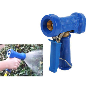 Pulvérisateur d'eau portable et réglable bleu pour jardin, avec poignée ergonomique, idéal pour l'arrosage des plantes de cour et le lavage de garage - Product Image 3