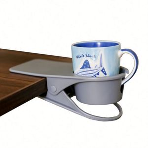 Creative Desk Cup Holder Clip, Desktop Organizer Clamp for Drinks, Phone and Small Items, Wholesale Promotional Gift - Product Image 3
