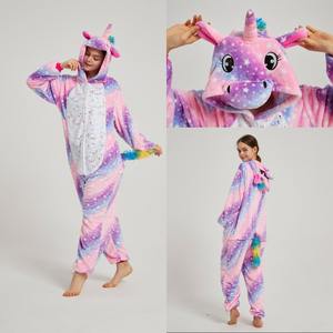 Pijama de Forro Polar con Capucha de Animal para Adultos, Kigurumi de Invierno, Ropa de Dormir de Forro Polar, Conjunto Familiar a Juego, Regalo de Navidad - Product Image 5