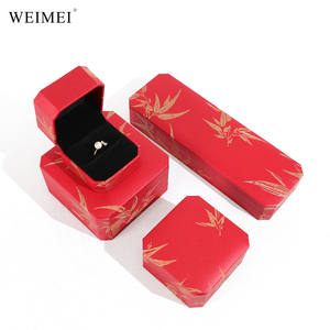 Caja de Regalo de Anillo de Papel de Lujo Personalizada WEIMEI, Caja de Joyería de Alta Gama para Anillos, Colgantes, Pulseras y Collares - Product Image 6