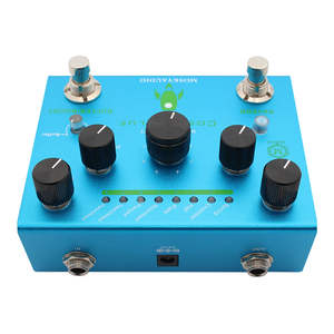 Mosky Cosmic Blue riverbero/booster/buffer pedale-8 modalità di riverbero con True Bypass, Studio/chitarra dal vivo/potenziatore della catena del segnale basso - Product Image 3