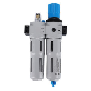 Filtre à air double unité pour compresseur d'air pneumatique Festo HFC/FRC, 8 mm, cuivre, plastique, séparateur d'huile et d'eau, réduction de pression - Product Image 4