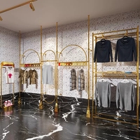 Étagère murale à vêtements, en plastique, Design de Boutique, nid, ensemble de Table, panier à vêtements