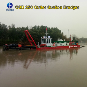 河川浚渫機 金採掘船 河川・湖沼浚渫 カッター吸引式浚渫船 - Product Image 4