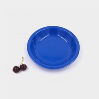 Vaisselle en plastique écologique pour hôtel, assiette à soupe en mélamine de 8 pouces, couleur personnalisée, de bonne qualité