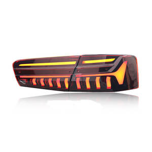 Feux arrière LED JH pour <span class=keywords><strong>Audi</strong></span> <span class=keywords><strong>A6</strong></span> C7 2016 2017 2018 Plug-and-Play, feux de freinage transparents, état neuf, 12V - Product Image 1