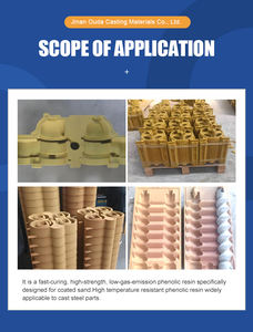 Ouda Synthetisches Harz Phenol-Formaldehyd (CAS 9003-35-4) Gelbe Granulate Wasserlöslich Flammpunkt >100°C Hergestellt in Shandong - Product Image 5