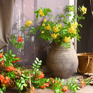 ดอกไม้ประดิษฐ์ยี่ห้อ Yihua รุ่น Sophora Japonica สีเหลือง ทำจากผ้าไหม สำหรับตกแต่งบ้าน ชุดจัดดอกไม้ประดับ - Product Image 3
