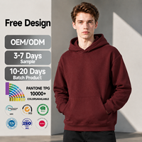 Sweat à capuche polaire grande taille pour homme style Hip-hop urbain, couleur unie tendance, pour l'automne/hiver, idéal pour les sorties, les danses et l'entraînement