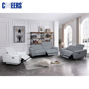 MANWAH CHEERS Ensemble de canapé <span class=keywords><strong>inclinable</strong></span> moderne en tissu ajustable pour meubles de salon Nouveau design Ensemble de canapé <span class=keywords><strong>inclinable</strong></span> - Product Image 2