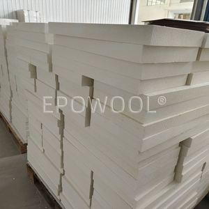Epowool chịu lửa 1260 C sinh học hòa tan cách nhiệt sợi gốm bảng kích thước 25x500x1000mm cho nhiệt độ cao bếp - Product Image 3