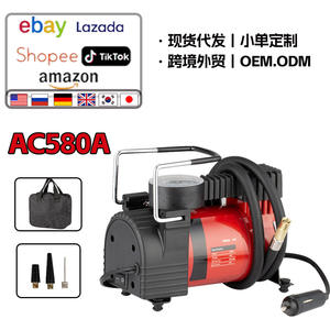 เครื่องสูบลมยาง Taoq 12V แบบพกพา กระบอกสูบเดี่ยว สำหรับเติมลมยางรถยนต์ พร้อมช่องเสียบไฟบุหรี่ - Product Image 5