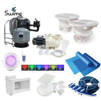 Fourniture d'usine bon prix piscine SSC générateur de chlore au sel pour piscine Emaux