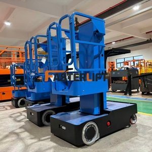 アンナ運転可能な高架作業プラットフォーム自己推進倉庫パッケージスタンドオン電気注文ピッカーリフト - Product Image 4