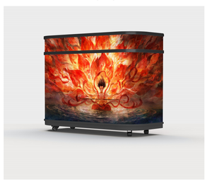 Benutzer definierte Broadcast <span class=keywords><strong>Desk</strong></span>-Groß bestellungen, profession eller <span class=keywords><strong>Studio</strong></span>-Anker tisch mit Kabel management mit LED-Bildschirm - Product Image 3