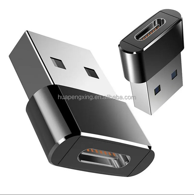 Type C Female to USB2.0 Male Converter Connector OTG Data Fast Charging Type C Adapter