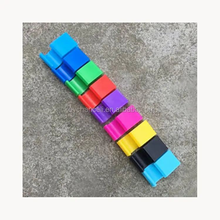 Milieuvriendelijke Pp Multicolor Krijt Clip Plastic Pen Houder Voor Verschillende Pennen