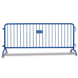 Rào cản kiểm soát đám đông 2.1m * 1.1m rào cản an toàn màu vàng - Product Image 5