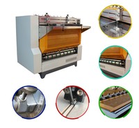 Machine à rainurer semi-automatique Mosun MSCK-1000m carton boîte d'emballage rigide pour boîte de nourriture boulangerie et emballage de boulangerie