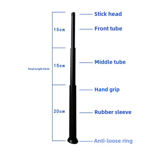Équipement tactique <span class=keywords><strong>télescopique</strong></span> à trois sections amélioré Portable nouvel équipement <span class=keywords><strong>de</strong></span> <span class=keywords><strong>défense</strong></span> personnelle <span class=keywords><strong>de</strong></span> Protection <span class=keywords><strong>de</strong></span> sécurité <span class=keywords><strong>de</strong></span> tube mécanique - Product Image 3