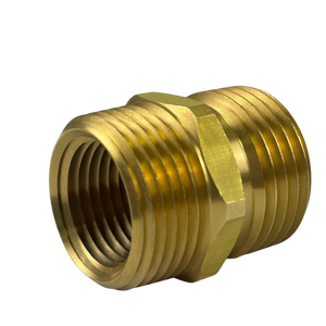 Adaptador de latón de 3/4" MH y 1/2" FIP a 3/4" MIP NPTF y 1/2" FIP, 2 roscas - Product Image 6