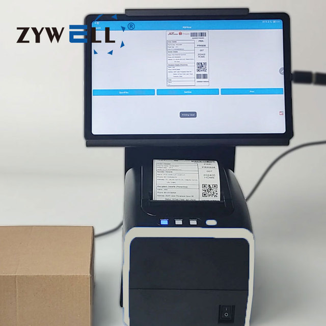 OEM Thermal Sticker Printer for Small Business 80mm Linerless Label Paper Roll Inkless Printer